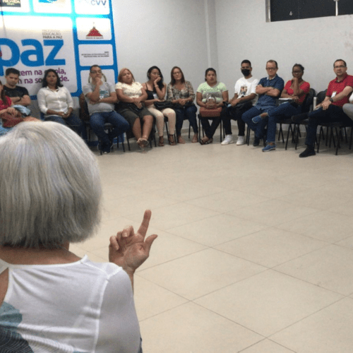 Capacitação de Facilitadores em Conferência de grupo familiar em Macapá